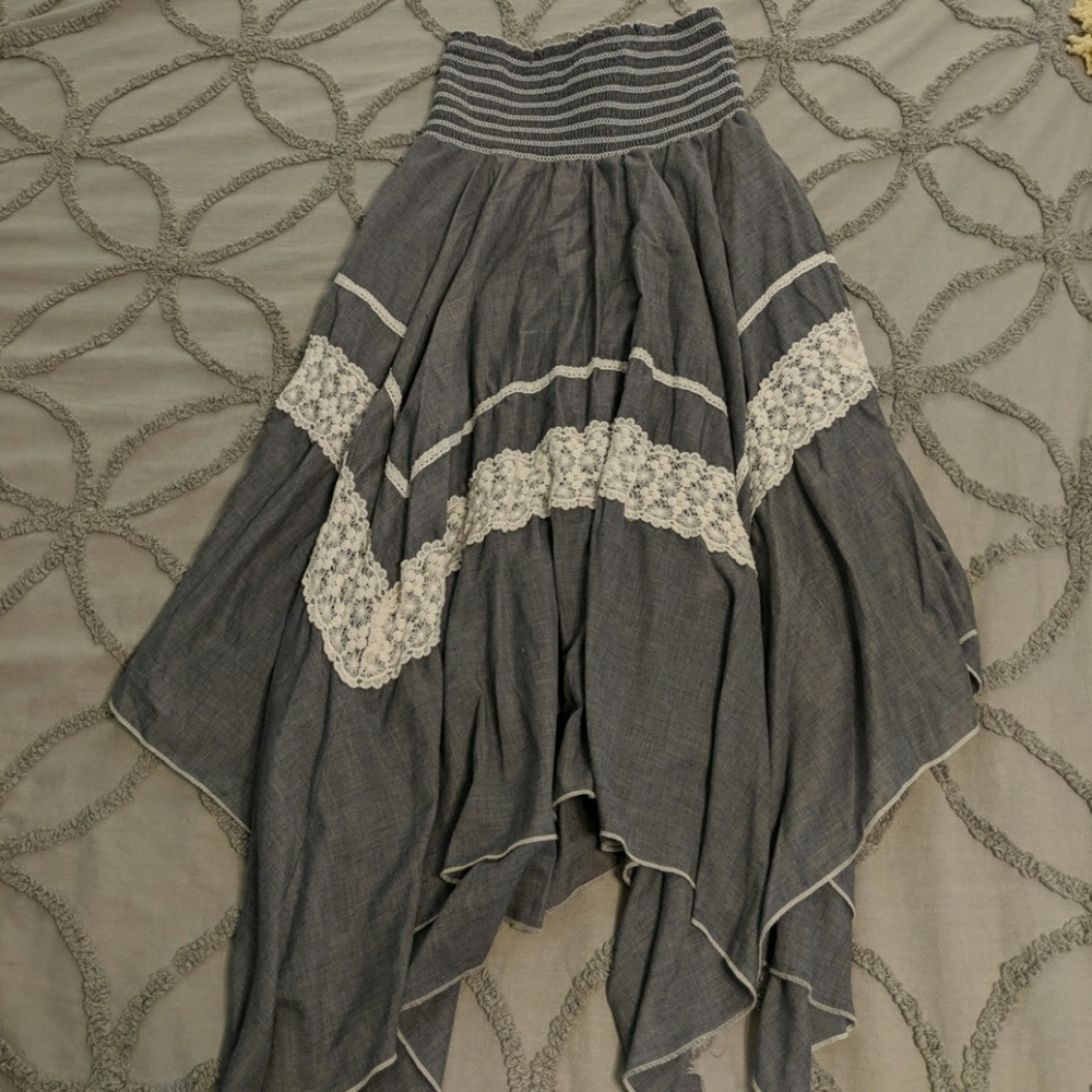 Strapless Cotton Dress